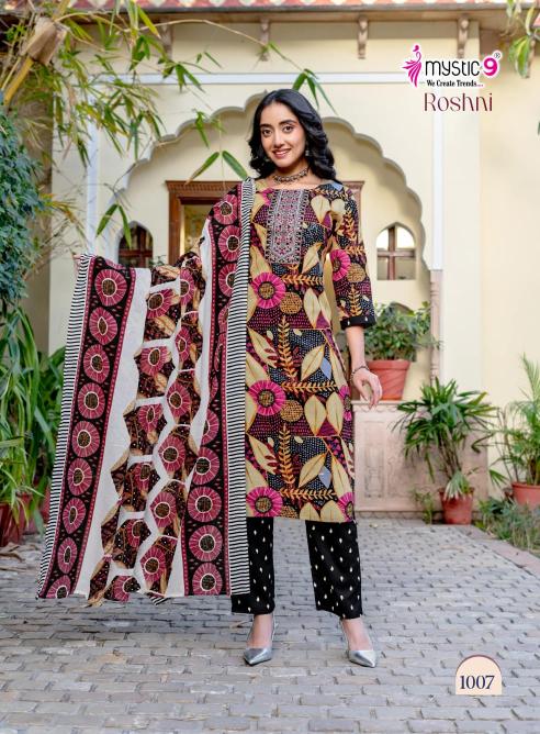 Mystic9 roshni vol 1 wholesale kurti market